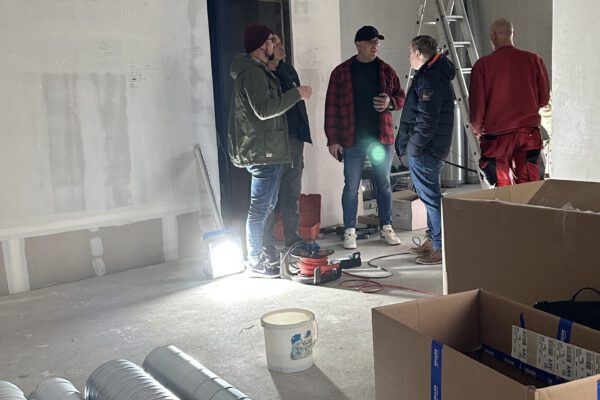 Koordination Ausbau mit Kunden